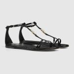 Gucci Women’s thong sandal with Bamboo - Image 4